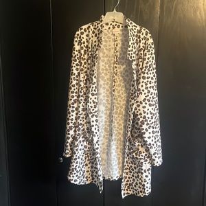 Lularoe Leopard Cheetah 3XL Gwen Blazer Animal Spots Print